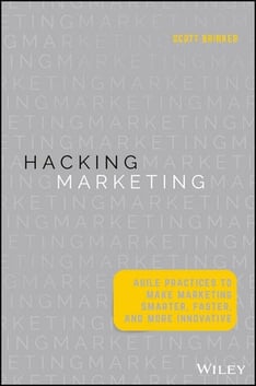Book cover of Hacking Marketing by Scott Brinker