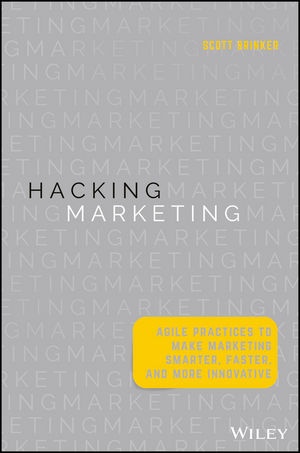 Book cover of Hacking Marketing by Scott Brinker
