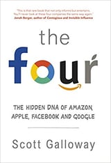 Book cover for The Four by Scott Galloway