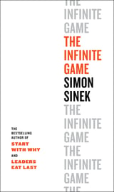 Book cover for The Infinite Game by Simon Sinek