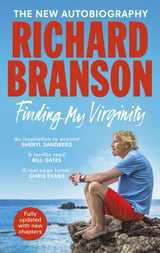 Book cover for Finding My Virginity by Richard Branson