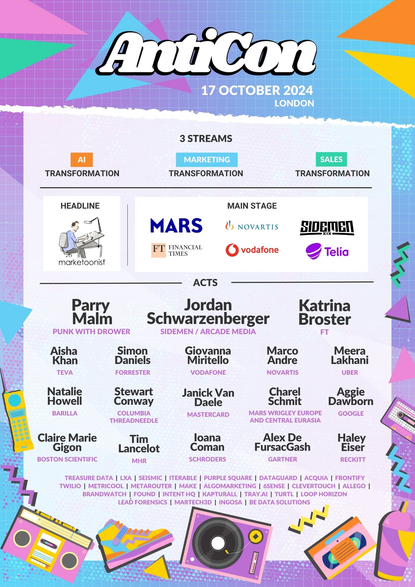 H2 - AntiCon Festival Graphic