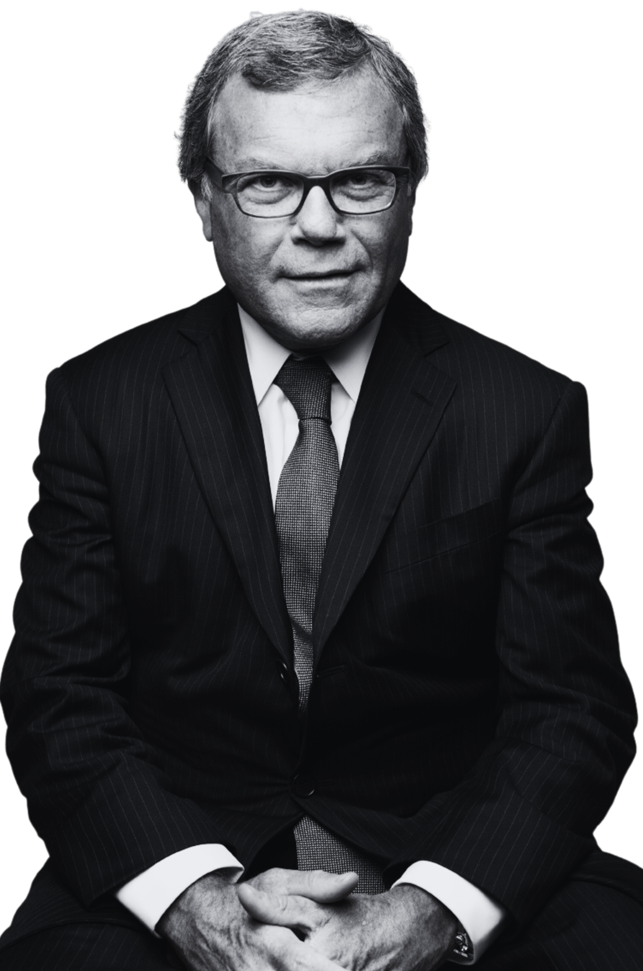 Sir Martin Sorrell cut out