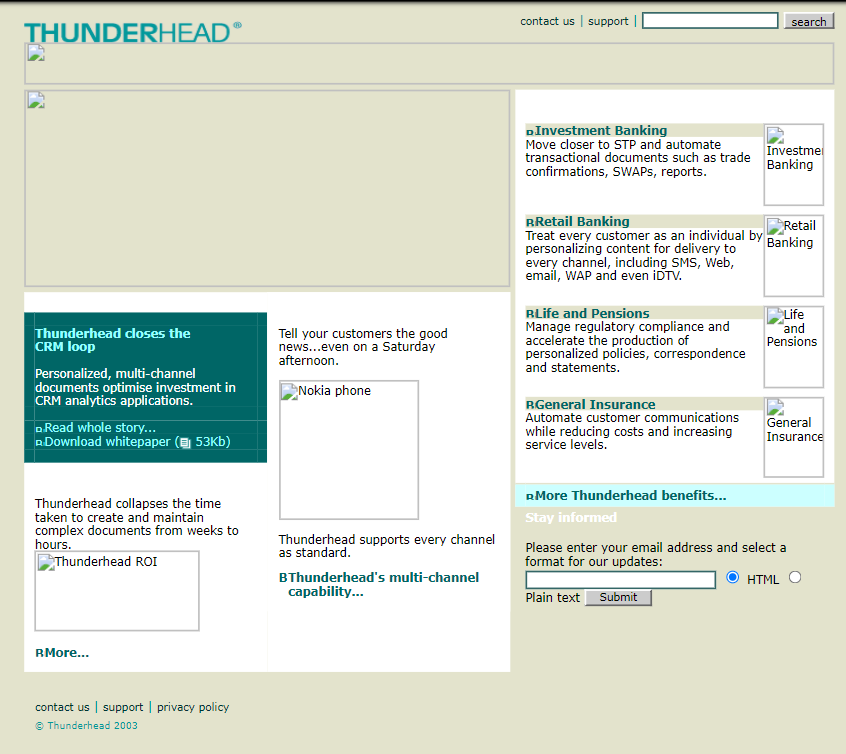 The History of Thunderhead